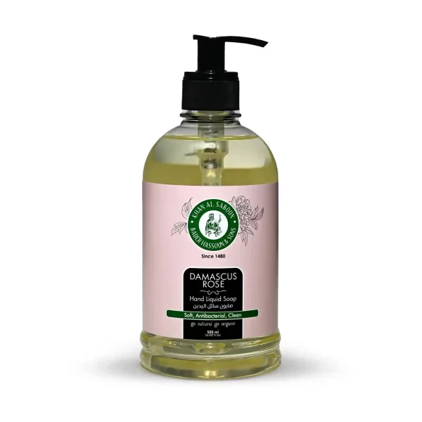 Damascus Rose Liquid Soap – 500ml