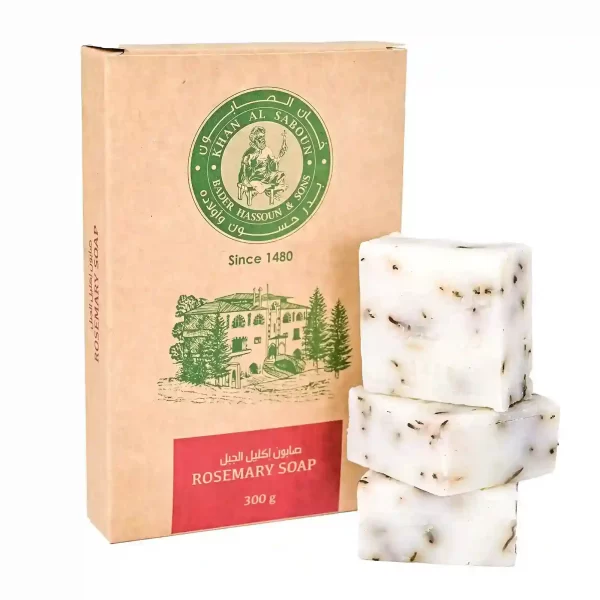 Herbal Soap - Rosemary - Pack of 6 – 300g