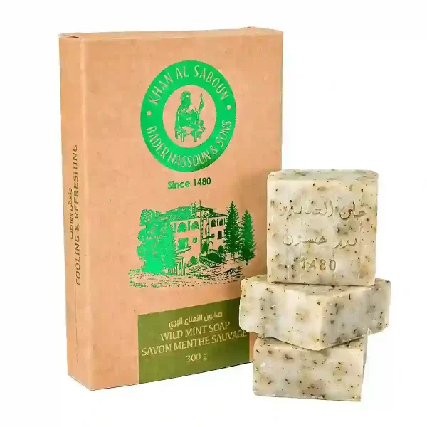 Herbal Soap - Wild Mint - Pack of 6 – 300g