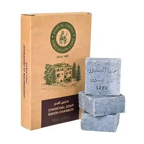 Herbal Soap - Charcoal - Pack of 6 - 300g