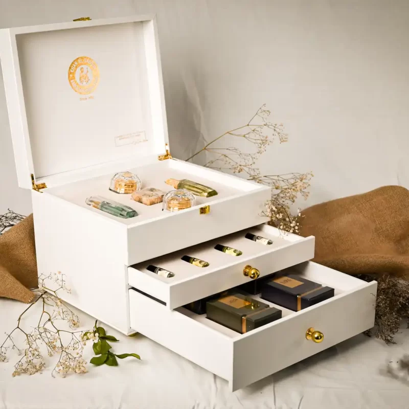 White Luxurious box