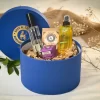Medium Round Box - Blue