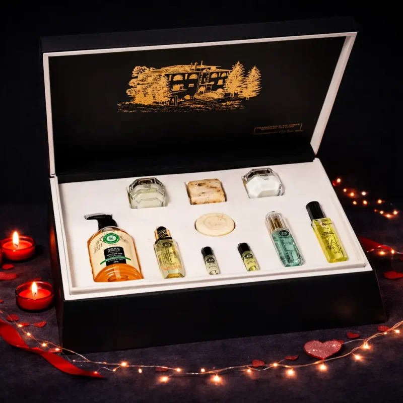 Majestic Luxe Horizontal Box- Black