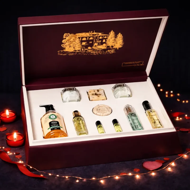 Majestic Luxe Horizontal Box- Red