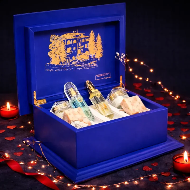 King Charles Box - Blue