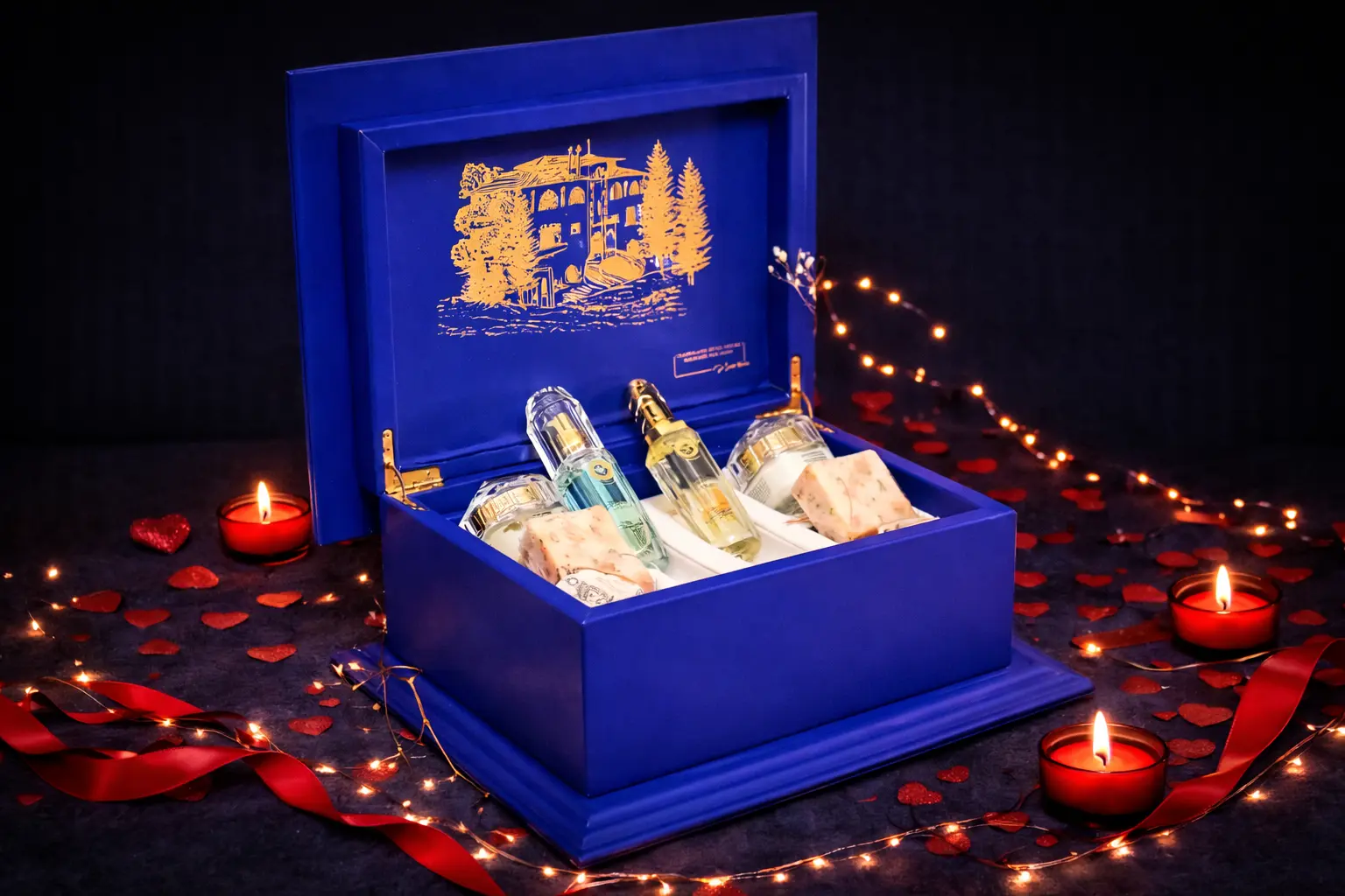 King Charles Box Blue