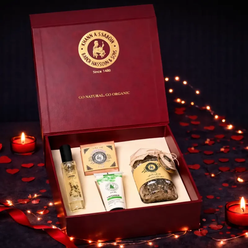 Magnetic Wood Box-Red