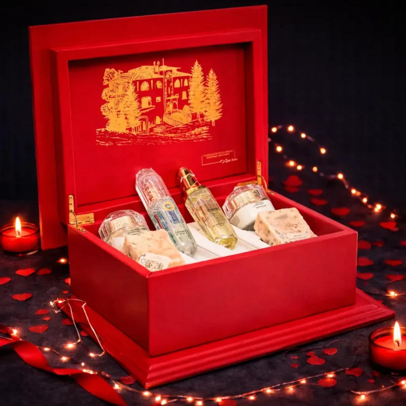 King Charles Box - Red