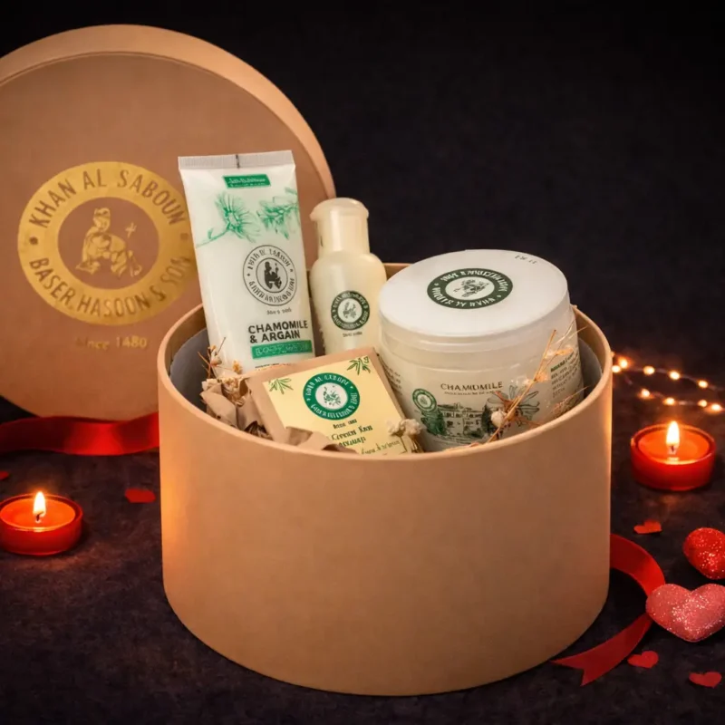 Small Round Box - Beige