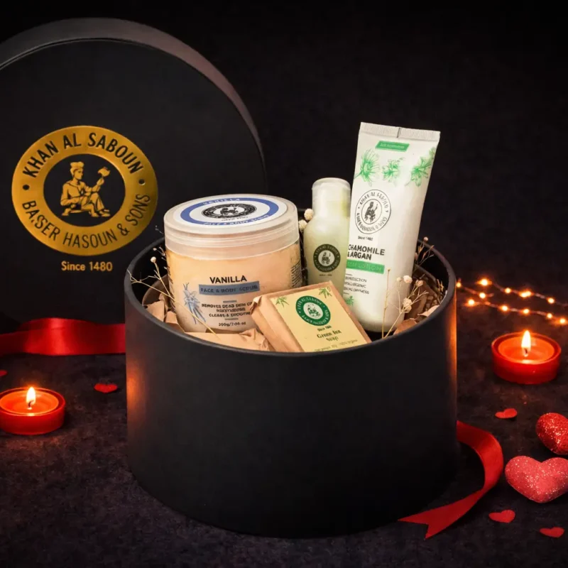 Small Round Box - Black