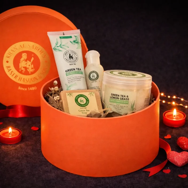 Small Round Box - Orange