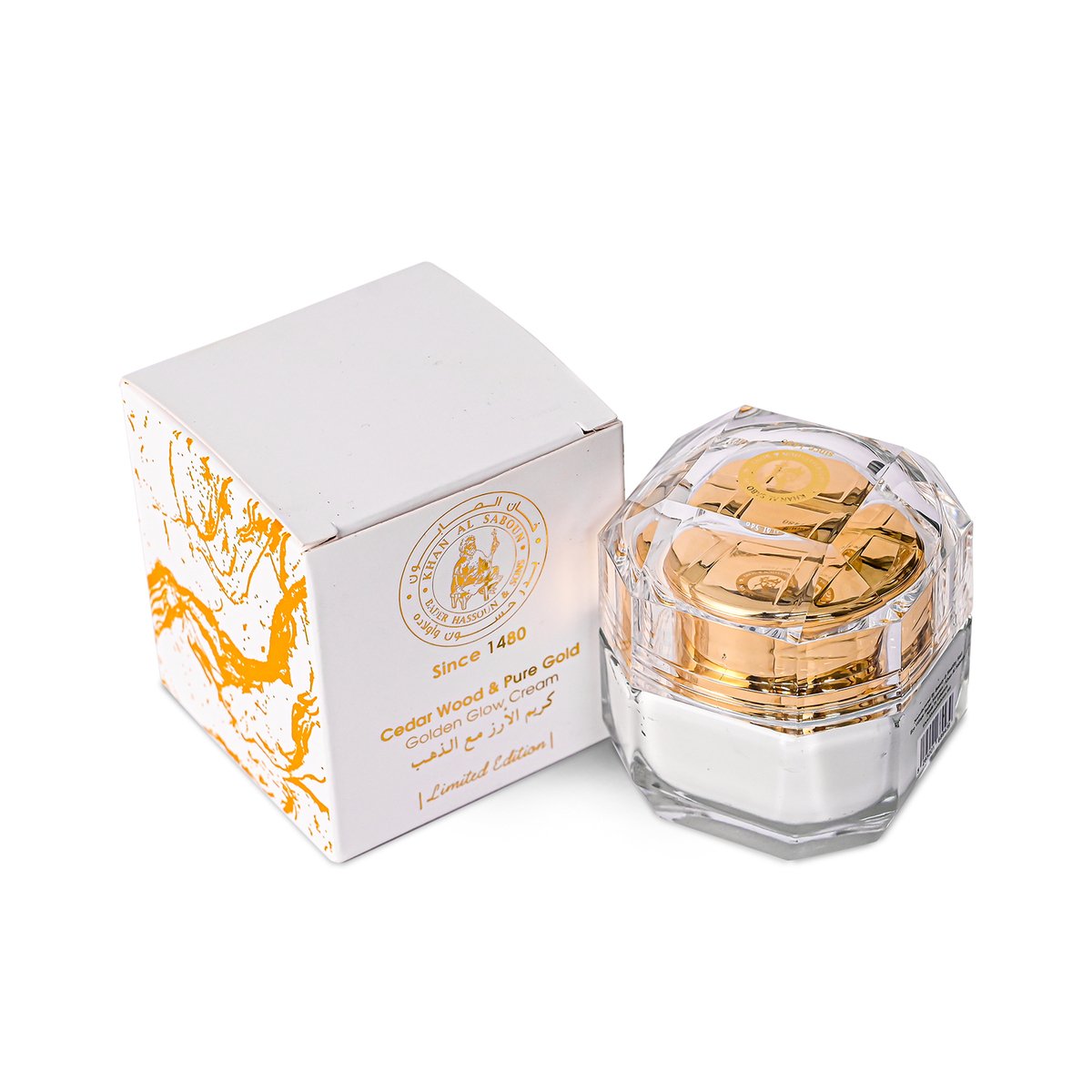 Khan Al Saboun Cedar & Gold Face Cream