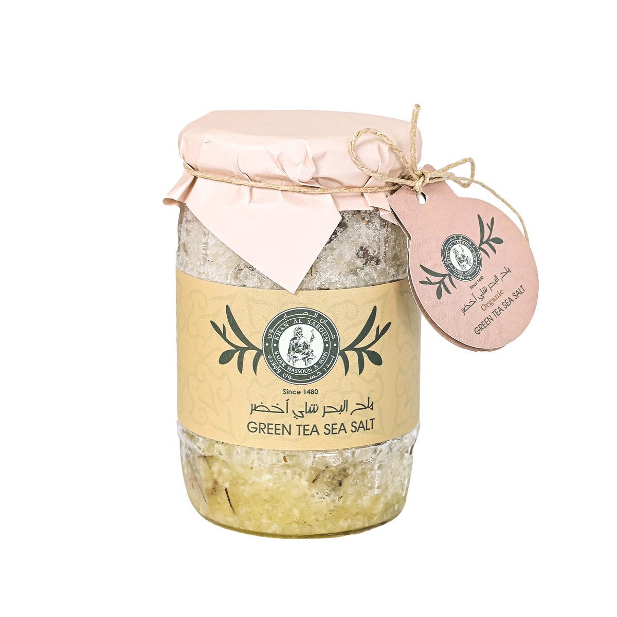Khan Al Saboun Green Tea Sea Salt 350 g