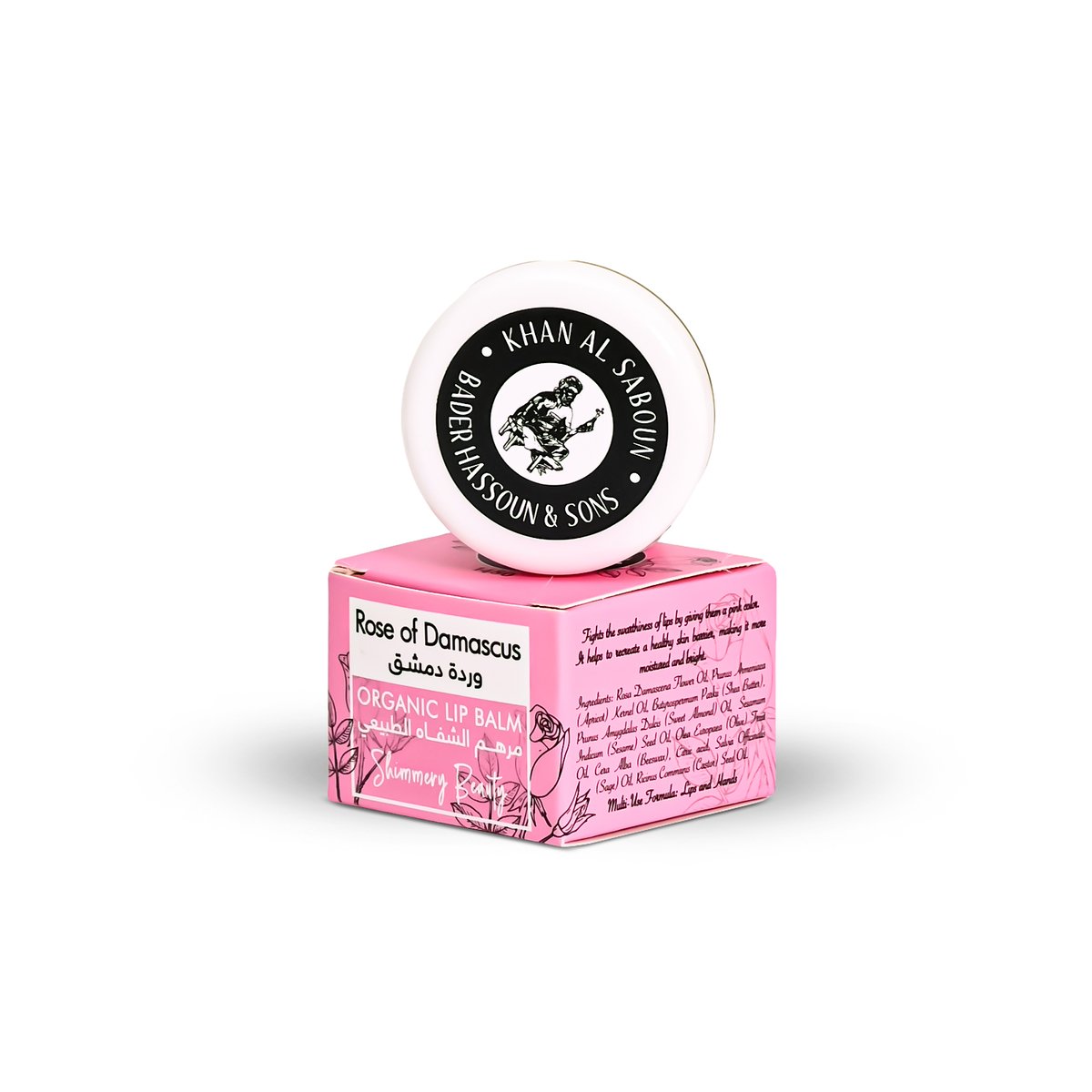 Khan Al Saboun Lip Balm Damascus Rose 30 g