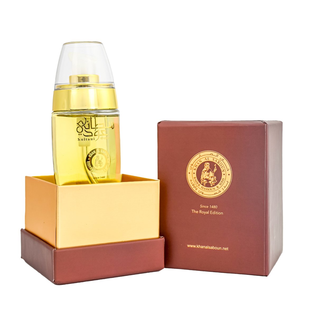 Khan Al Saboun Oud Sultani Oil Perfume 50 ml