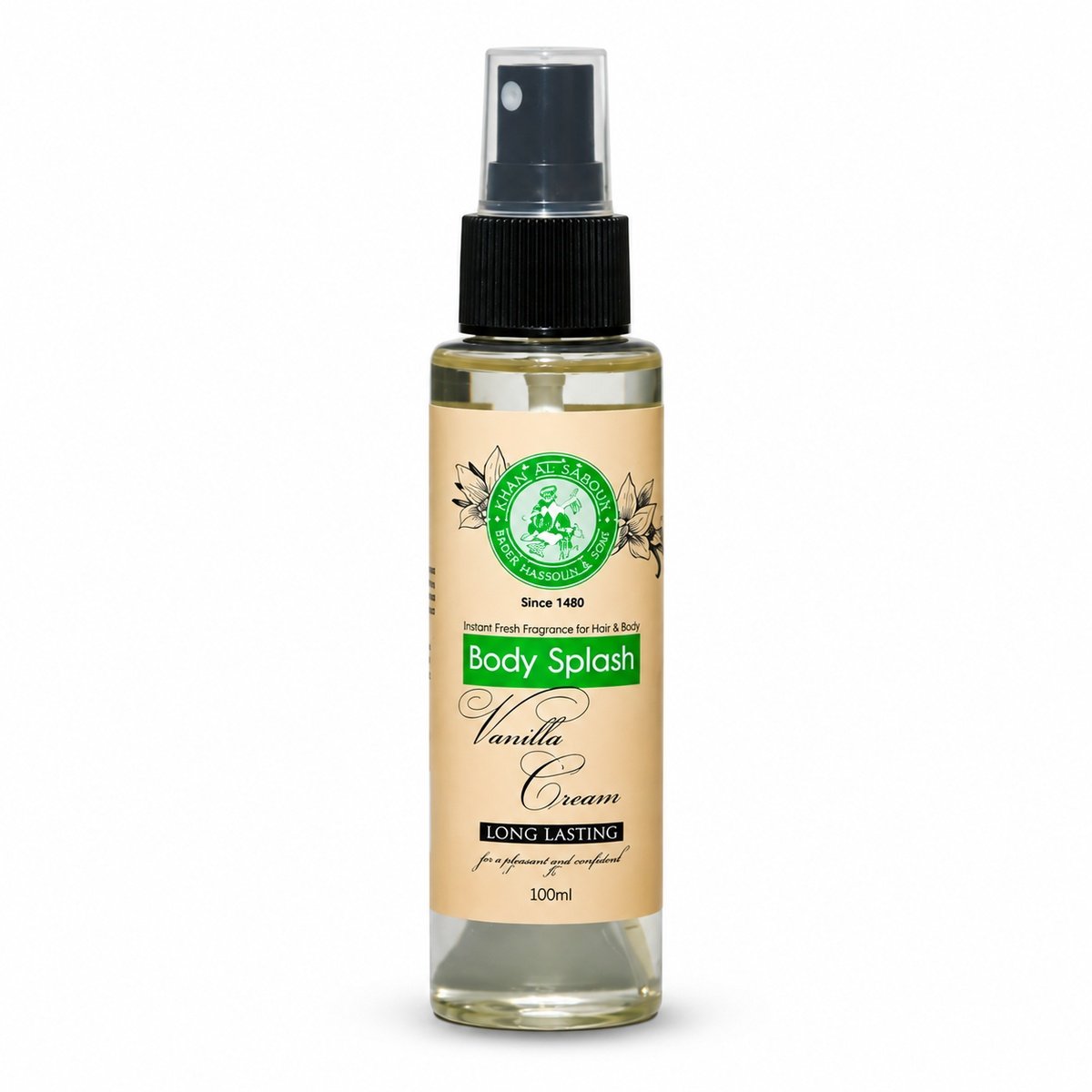 Khan Al Saboun Vanilla Body Splash 100 ml