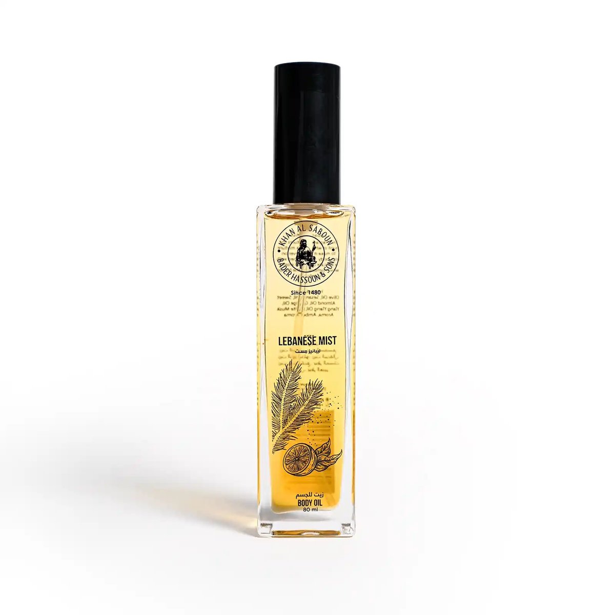 Khan Al Saboun Body Oil Lebanese Mist 80 ml