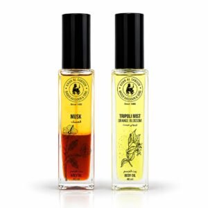 Musk & Tripoli Mist Duo Mix – Body Oil Set